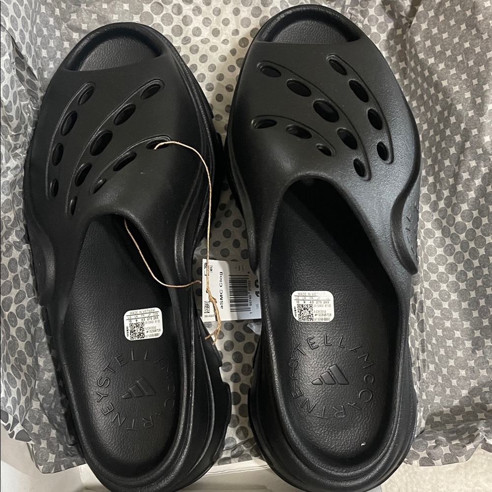 ADIDAS BY STELLA MCCARTNEY CLOGS Size 10 NWT - Picture 6 of 17